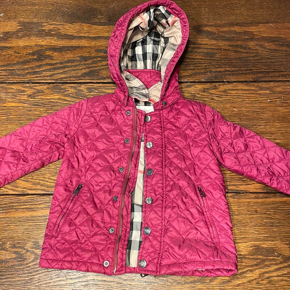 Toddler’s Burberry jacket